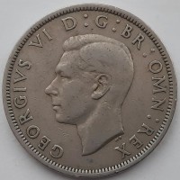 Англия 1/2 кроны 1948 год 184