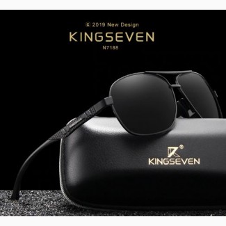 KINGSEVEN 2019 бренд Алюминий солнцезащитные очки поляризованные