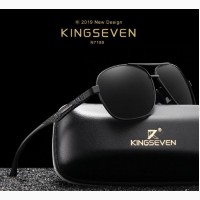 KINGSEVEN 2019 бренд Алюминий солнцезащитные очки поляризованные