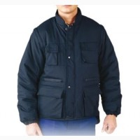Утепленная куртка с отстёгиваемыми рукавами рабочая Reis Польша Czarpla G