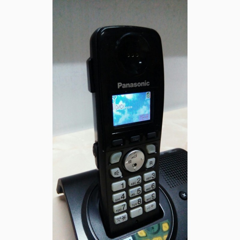 Фото 3. Радиотелефон Panasonic DECT KX-TG8097UA Black