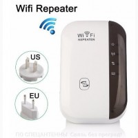 Wi-Fi ретранслятор 2400 МГц 802.11n/b/g 300 Мбит/с WPS