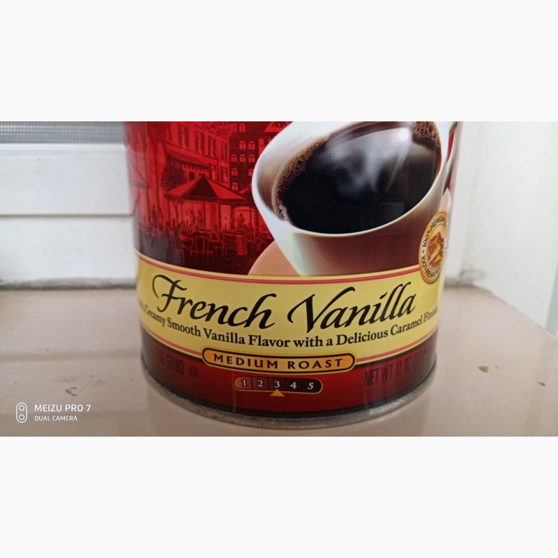 Банкa из под кофе French Vanilla США