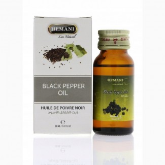 Масло черного перца Black Pepper Oil 30 мл. Hemani