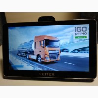 Автомобильный GPS навигатор Tenex. Navitel + IGO Truck(Primo)
