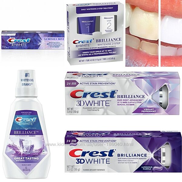 Фото 6. Crest Supreme Bright whitestrips 28 уровня отбеливания зубов -США