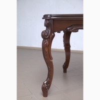 Резной деревянный стол Барокко со стульями Сонет для гостиной