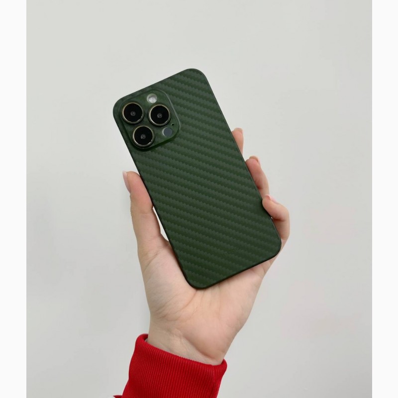 Фото 10. Чехол iPhone K-DOO Kevlar case на 14 Pro K-DOO Air Carbon Full Camera Карбоновий чохол K