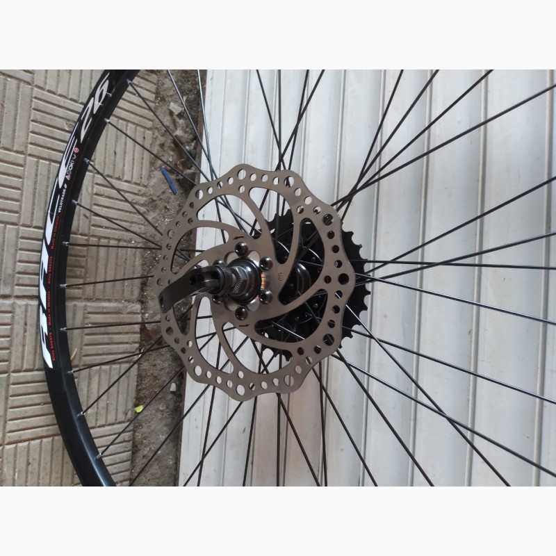 Фото 5. Вело колесо Race Двойной обод комплект 26 28 29 дюймов под кассету 8 под диск