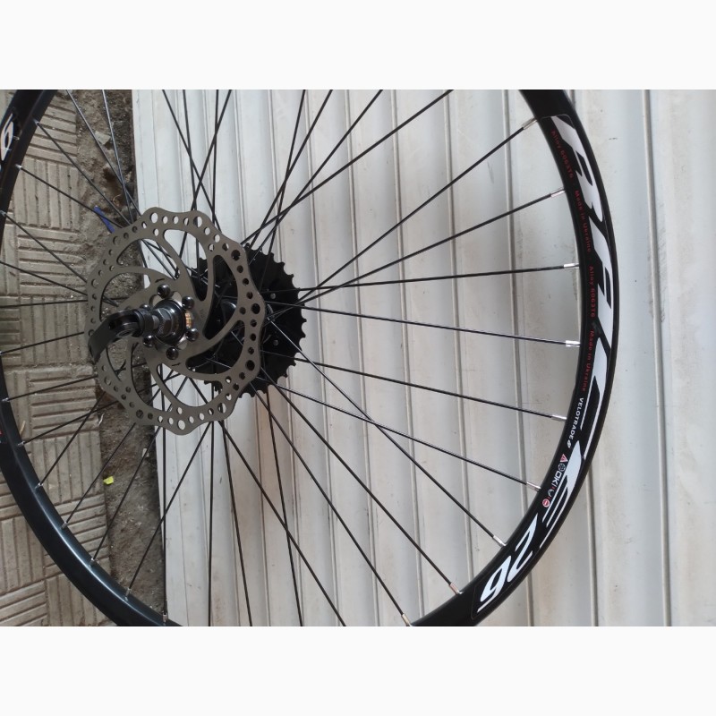 Фото 6. Вело колесо Race Двойной обод комплект 26 28 29 дюймов под кассету 8 под диск
