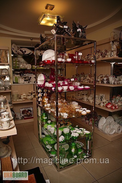 Фото 2. Торговый стеллаж для посуды, сувениров, цветов и пр