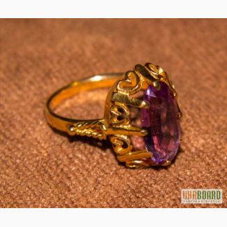 Золотое кольцо перстень