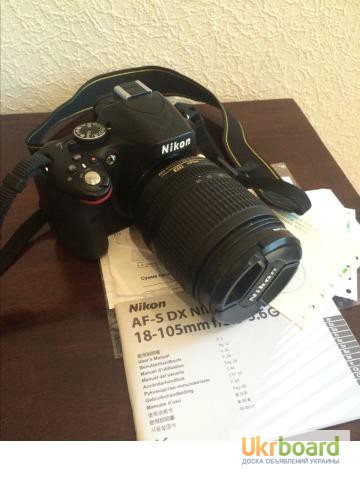 Фото 7. Продам фотоаппарат Nikon D5100 kit 18 - 105 mm плюс объектив Nikon 35 mm