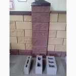 Блоки бетонные гладкие и декоративные