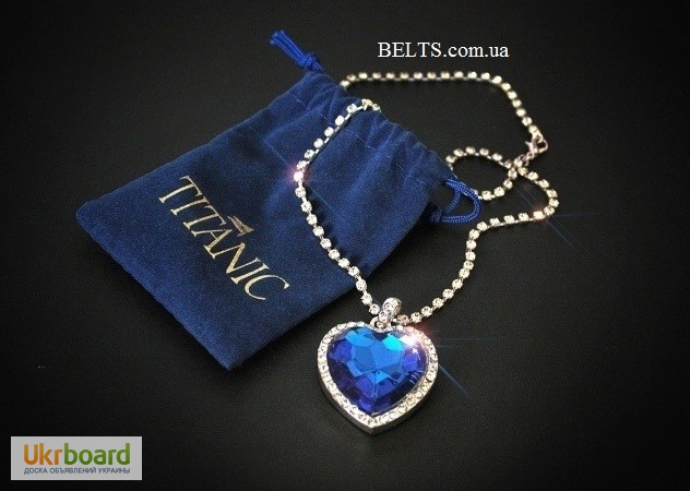 Фото 2. Кулон «Сердце океана», ожерелье Сердце (подвеска) с кинофильма Титаник