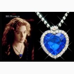 Кулон «Сердце океана», ожерелье Сердце (подвеска) с кинофильма Титаник
