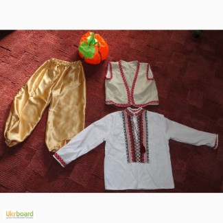 Прокат костюма гарбуза на хлопчика 4-6 років. Виноградар