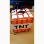 НАЛИЧИЕ Плюшевая игрушка куб Minecraft TNT Block 10см Майнкрафт