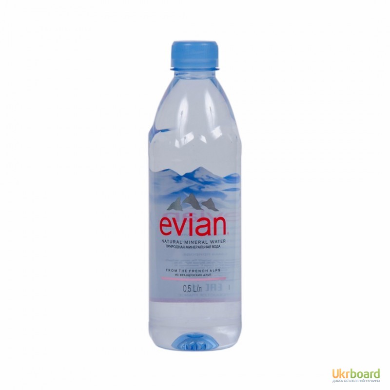 Фото 3. Evian, Евіан, Эвиан вода минеральная питьевая негазированная