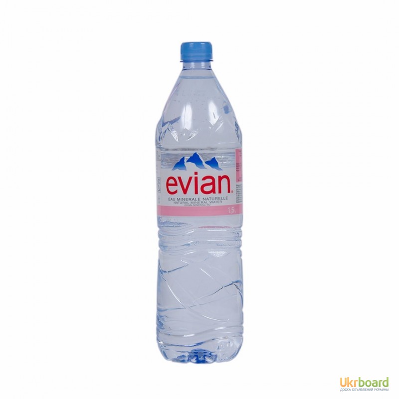 Фото 6. Evian, Евіан, Эвиан вода минеральная питьевая негазированная