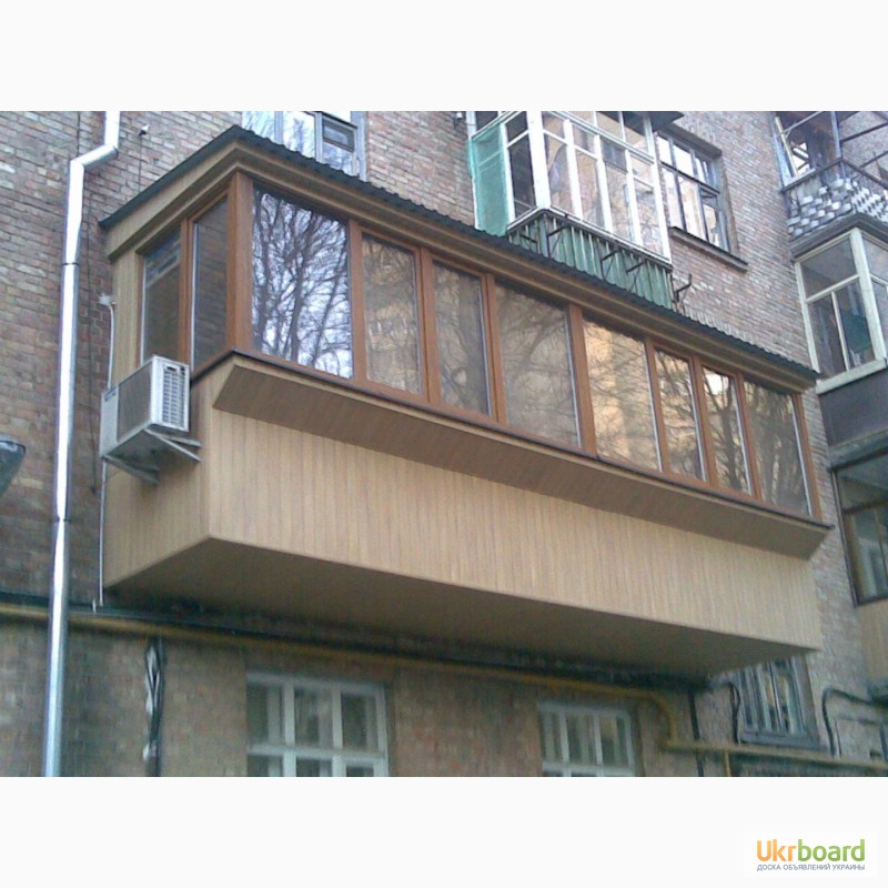 Фото 6. Обшивка и отделка балконов, лоджий. Утепление, застекление