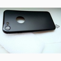 Черный силиконовый чехол на Iphone 6s, 7 и 8. Диагональ 4, 7