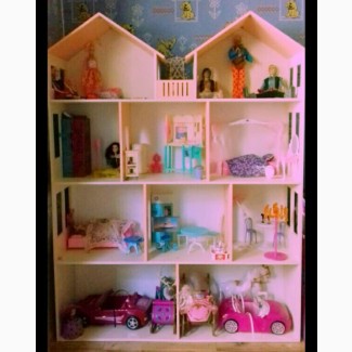 Кукольный дом, Дом для кукол, домик для Барби, Ляльковий будиночок