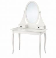 Невероятный туалетный стол столик с зеркалом и ящиками для спальни