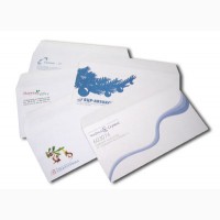 Печать конвертов, печать на конвертах, изготовление конвертов Киев
