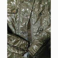 Крутая дизайнерская куртка лакиро Италия, р.36