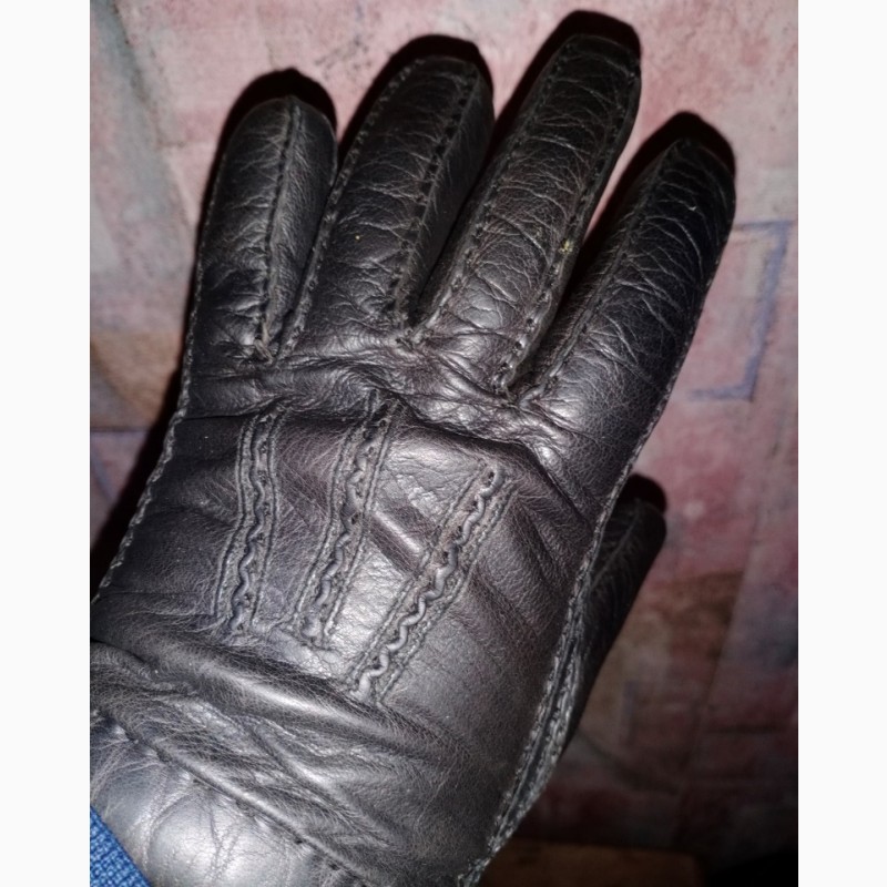 Фото 3. Мужские кожаные перчатки