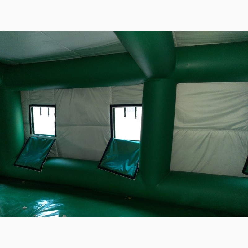 Фото 6. Палатка пневмокаркасная 60 м.кв. для МЧС, миграционной службы и т.п