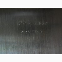 Винтажное блюдо Waverly из столового серебра фирмы VTG Wм Rogers
