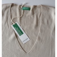 Пуловер, 100 хлопок, размер xs, united colors of benetton, италия