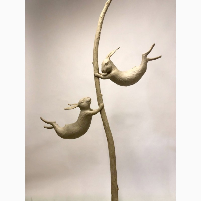 Фото 4. Садово-парковая скульптура на заказ Веселые зайцы