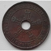 Бельгийское Конго 5 сантимов 1888 г. РЕДКАЯ!!!! г144