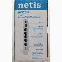 Netis MW5230 3G/4G Wi-Fi-маршрутизатор роутер для USB-модемів