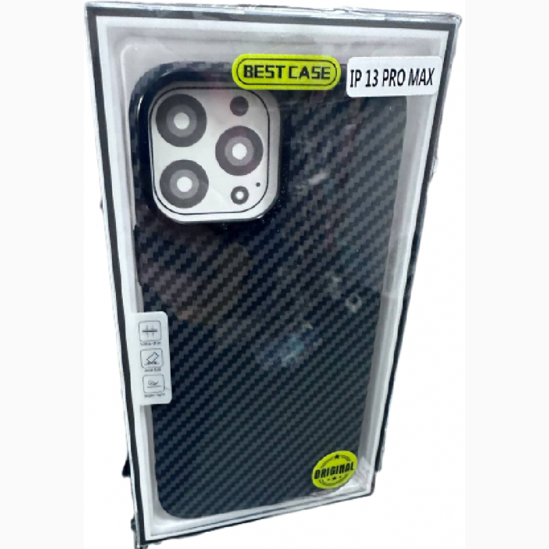 Фото 5. Карбоновый синий чехол Carbon Case with MagSafe на iPhone 13 pro mаx з магсейф Карбоновый