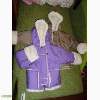 НОВІ зимові дитячі куртки на овчині