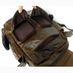Продается оригинальный стильный кожаный рюкзак - трансформер, 5 в 1, ультравинтаж