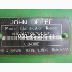 Клавішний зернозбиральний комбайн Джон Дір 9610 John Deere 9610 (275 к.с.) з США