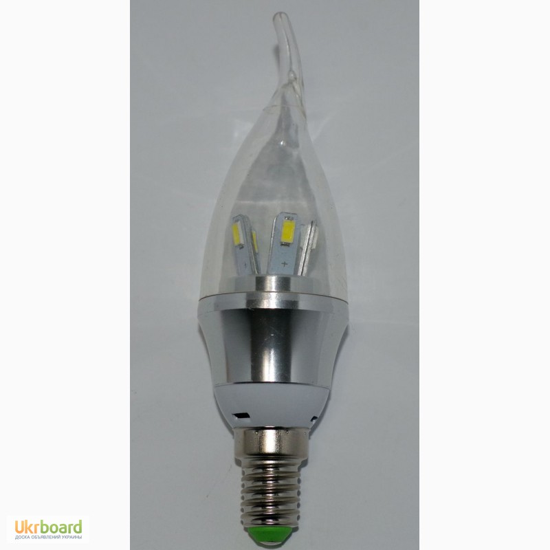 Фото 5. Светодиодная лампа 3W-10W LED цоколь E14 220 вольт