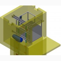 Складской подъёмник-лифт электрический г/п500кг.Проектирование, ИзготовлениеМонтаж под ключ