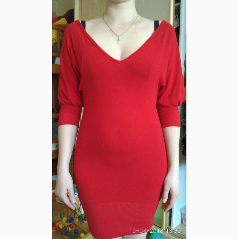 Фото 2. Платье красное