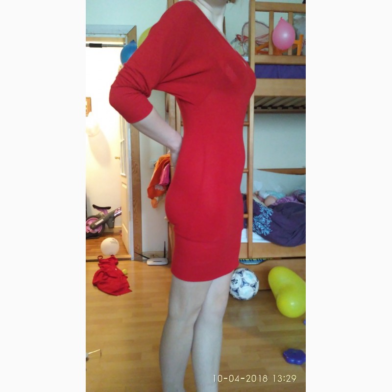Фото 4. Платье красное