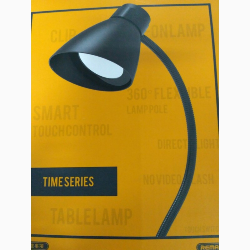 Фото 11. Remax RT-E500 Time Гибкая Портативная Led Настольная-Клипса Лампа с встроенным аккум