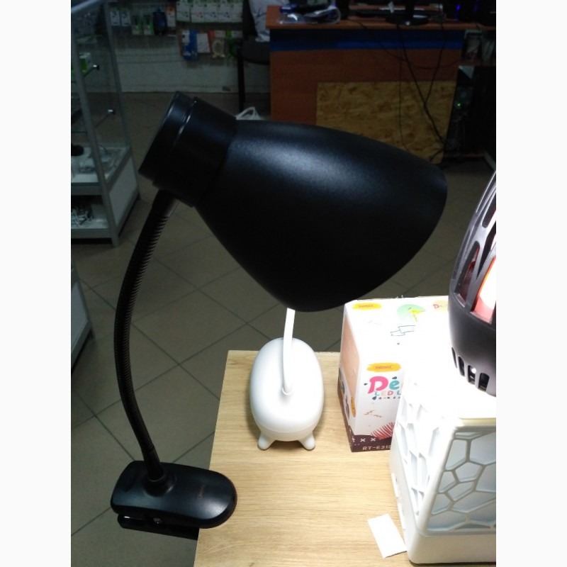 Фото 5. Remax RT-E500 Time Гибкая Портативная Led Настольная-Клипса Лампа с встроенным аккум