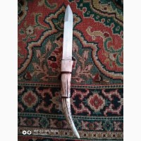 Нож с рукояткой рога оленя