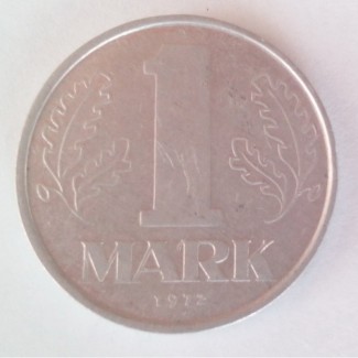 Монета. Германия - ГДР 1 марка, 1972