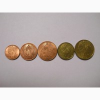 Монеты Беларуси (5 штук)